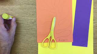 Henri Matisse painting with scissors [upl. by Suedaht441]