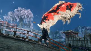 Sekiro  quotTo The Divine Realmquot  Fountainhead Palace  Stealth Kills amp Boss Fight [upl. by Yim]