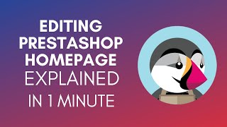 How To Edit PrestaShop Homepage 2024 [upl. by Eiduam338]