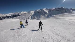 Wunderschönes Skifahren in Gaschurn [upl. by Hwang]