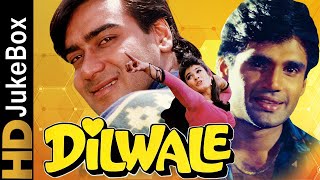 Dilwale 1994 Full Video Songs Jukebox  Ajay Devgn Sunil Shetty Raveena Tandon [upl. by Harod]