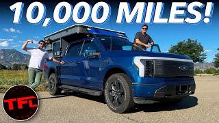 Heres How Our 2022 All Electric Ford F150 Lightning Has Held Up Over 10000 Miles of Hard Use [upl. by Ettore243]