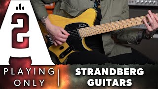 Strandberg Guitars  Playing Demo ft ConnorKaminski [upl. by Ahcorb]