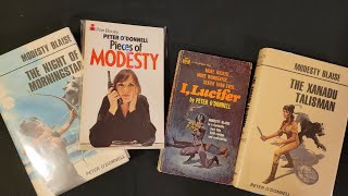 Modesty BlaisePan vintage paperbacks and original first edition novels [upl. by Akimed]