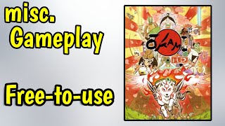 Okami HD  FREE TO USE Gameplay  Miscellaneous [upl. by Renie]