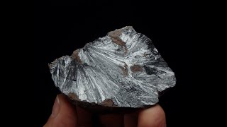 186813377558 PYROLUSITE  Morocco Atlas Mts Imini Mine blackorion666 [upl. by Nnylsia]