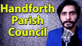 How To Pronounce Handforth Parish Council [upl. by Hume]