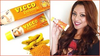 VICCO Turmeric Skin Cream REVIEW  Ayurvedic Product Review │Acne free skin│Best Skincare Products [upl. by Brodie]