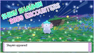 SHINY SHAYMIN IN 2959 ENCOUNTERS  Pokemon Brilliant Diamond  Shining Pearl [upl. by Anomar671]