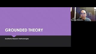 Qualitative Research Lecture 3 Grounded Theory [upl. by Mik]