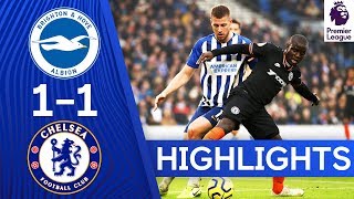 Brighton 11 Chelsea  Premier League Highlights [upl. by Ssidnac]