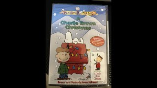 Opening To A Charlie Brown Christmas 2000 2002 90th Anniversary DVD  Reversed [upl. by Adest]