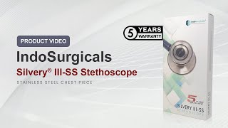 IndoSurgicals Silvery IIISS Stethoscope [upl. by Edita772]