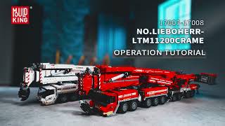 Mould King 17007 17008 Ultimate version RC Liebherr LTM 11200 [upl. by Aikyn]