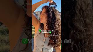 ✨RIZOS INCREIBLES CON ESTE TRUCO rizos pelo cabello [upl. by Avle112]