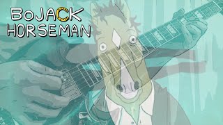 Bojack Horseman Theme guitar cover [upl. by Hpsoj818]