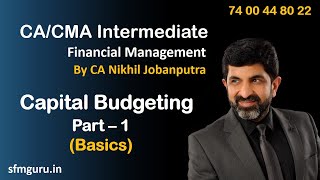 Capital Budgeting Basics Part 1  Pay Back Period  CMACA Inter  Financial Management [upl. by Adrian]