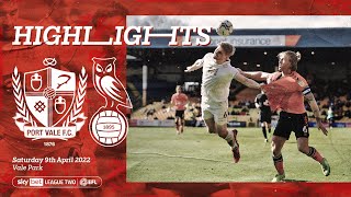 📹 HIGHLIGHTS  Port Vale 3 Oldham Athletic 2 [upl. by Petunia993]