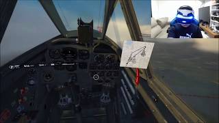 IL2  ME262  IVRY psvr  How to play il2 sturmovik in psvr using IVRY  Bodenplatte [upl. by Akkinahs]