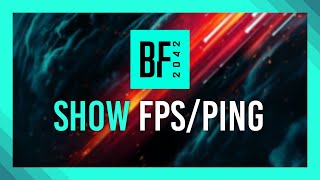 How to Show FPS amp Ping  Battlefield 2042 [upl. by Rehpotsirc910]