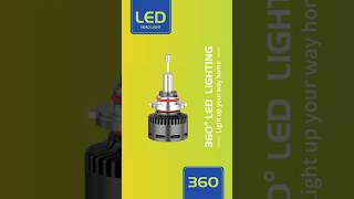 Car LED headlights illuminate your way forwardledheadlightled360carledheadlightheadlightled [upl. by Hayott]