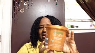 3rd RELAXER UPDATE Mizani Butter Blends Mild Formula  TJs Hair [upl. by Penman]