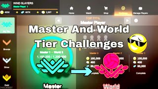 Spike Volleyball Master And World Tier Challenges  Spike Volleyball Tier Up Part 2 [upl. by Harbot]