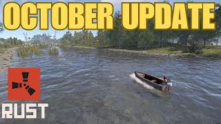 High Caliber Stats and Building Revamps  Exciting New Rust Update 🔥 [upl. by Vivienne]