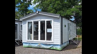 Ellerton 28ft UK Showground Staffordshire A bespoke caravan for beachside holidays choose your park [upl. by Nuahsyar]