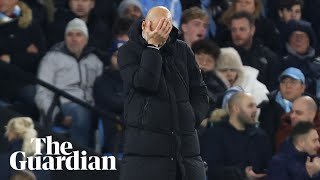 Pep Guardiola reacts to Manchester Citys collapse at Feyenoord Difficult to swallow [upl. by Namwen604]