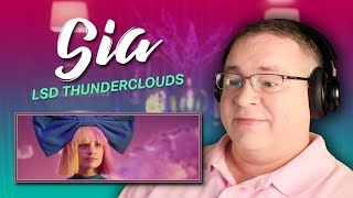 Sia Reaction  LSD  Thunderclouds Official Video ft Sia Diplo Labrinth [upl. by Brandais]