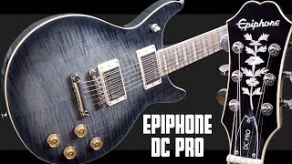 Is the New 2019 DC PRO Worth Buying  Epiphone Double Cut Pro Midnight Ebony  Review  Demo [upl. by Norreg]