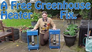 A Free Greenhouse Heater Fix Greenhouseheater Paraffinheater [upl. by Nybor396]