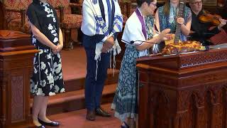 Friday Night Service Central Synagogue  July 19 2024 [upl. by Anillek]