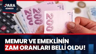 Emekli Ve Memurun Temmuz Zammı İçin Enflasyon Farkı Belli Oldu İŞTE O RAKAM [upl. by Lehcin]