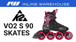 K2 VO2 S 90 Skates Review [upl. by Nowad]