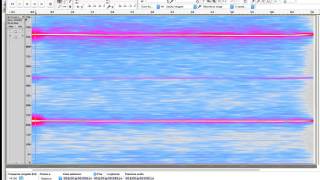 visualizzazione spettro in Audacity [upl. by Lamb118]