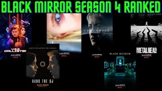 Black Mirror Season 4 Episodes Ranked [upl. by Eelyk]