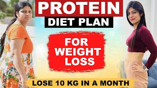 Protein Diet Plan How To Lose Weight Fast In Hindi  Lose 10 Kgs In 10 Days  Dr Shikha Singh [upl. by Seaden778]