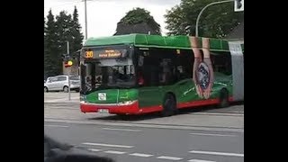 BOGESTRA  der erste Hybridbus in Eickel  Linie 390 [upl. by Arella]