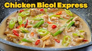 Try This Amazing Spicy Chicken Bikol Express For Your next Party Your Guest Will Love It [upl. by Oap]