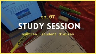 Soirée détude de fin de session  Ep07 montreal student diaries [upl. by Tneciv534]