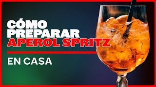 Cómo preparar un aperol spritz [upl. by Sert454]