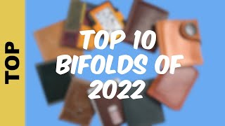 TOP 10 Bifold Wallets 2022 Guide [upl. by Aviv]