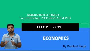 Inflation measuring Tools WPICPIPPIIIPGDP Deflator for UPSCState PCSCDSCAPFEPFO [upl. by Orenid]