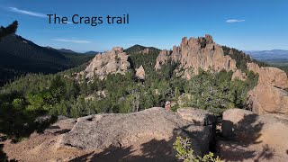 Crags trail  An out and back trail 5 miles total with 900 of vert with really beautiful views [upl. by Esilenna]