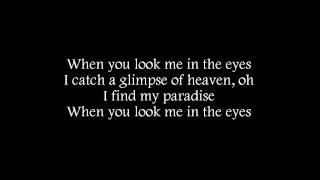 Jonas Brothers  When You Look Me In The Eyes Lyrics on Screen [upl. by Animsay262]