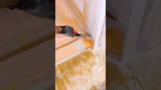 Shower Curb Waterproofing Tip  shorts homerepairtutor [upl. by Det387]