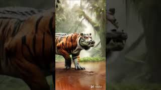 Unbelievable animal hybrids 🧬created by ai🙀yt youtubeshorts shots viralvideo [upl. by Ellehsar736]