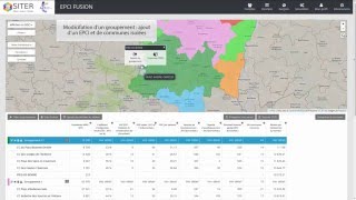 EPCIFUSION un outil AdCFSITER pour accompagner les communautés  recomposition des périmètres [upl. by Nasus]